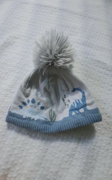 Шапка Next 0-12 м. с динозаври