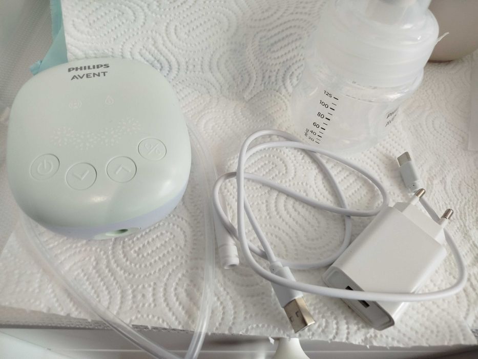 Ел. помпа за кърма Avent,2 предпазителя за зърна,подложки за кърмачки