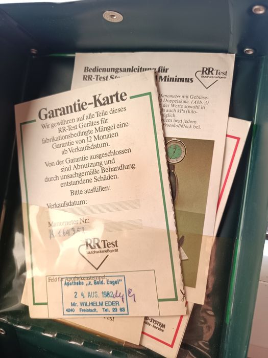 Manometru german de colecție