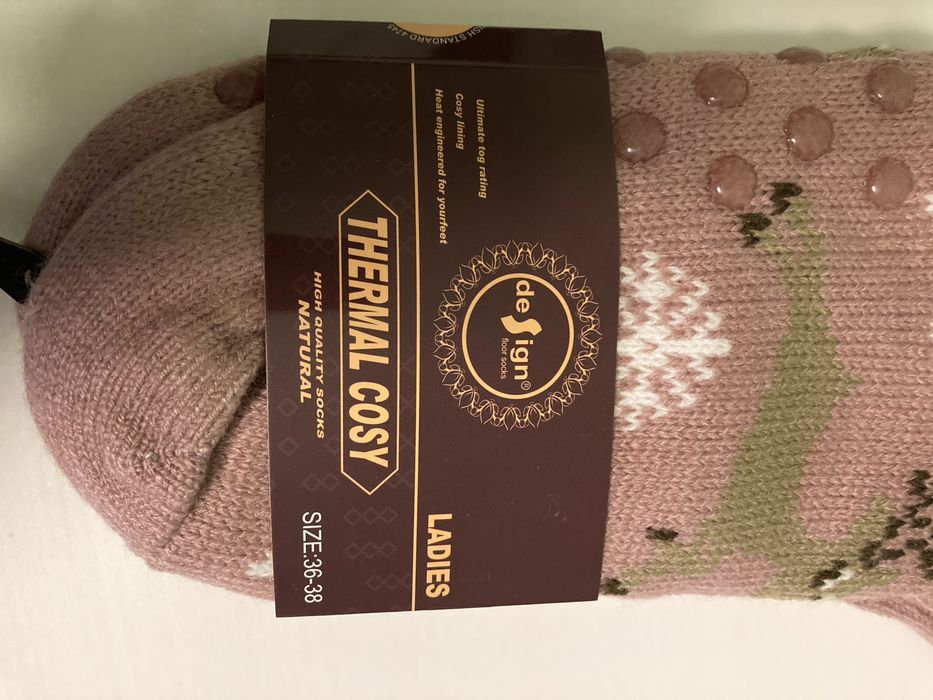 Дамски чорапи с коледен мотив