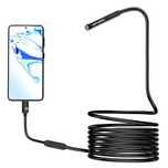 Pancellent ендоскопска инспекционна камера,бороскоп, WiFi обхват,6 LED