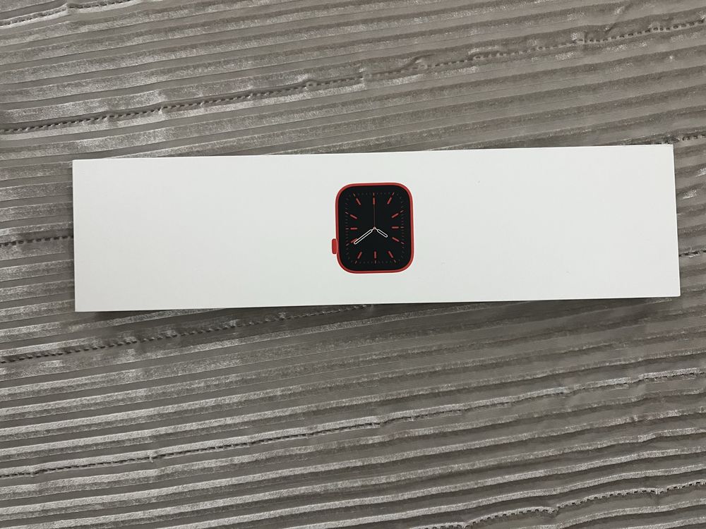 Apple Watch S6 GPS, 44mm RED/червен смарт часовник