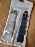 Curele originale Hybrid Leather Band Samsung Watch4/5/6/7 - Piele