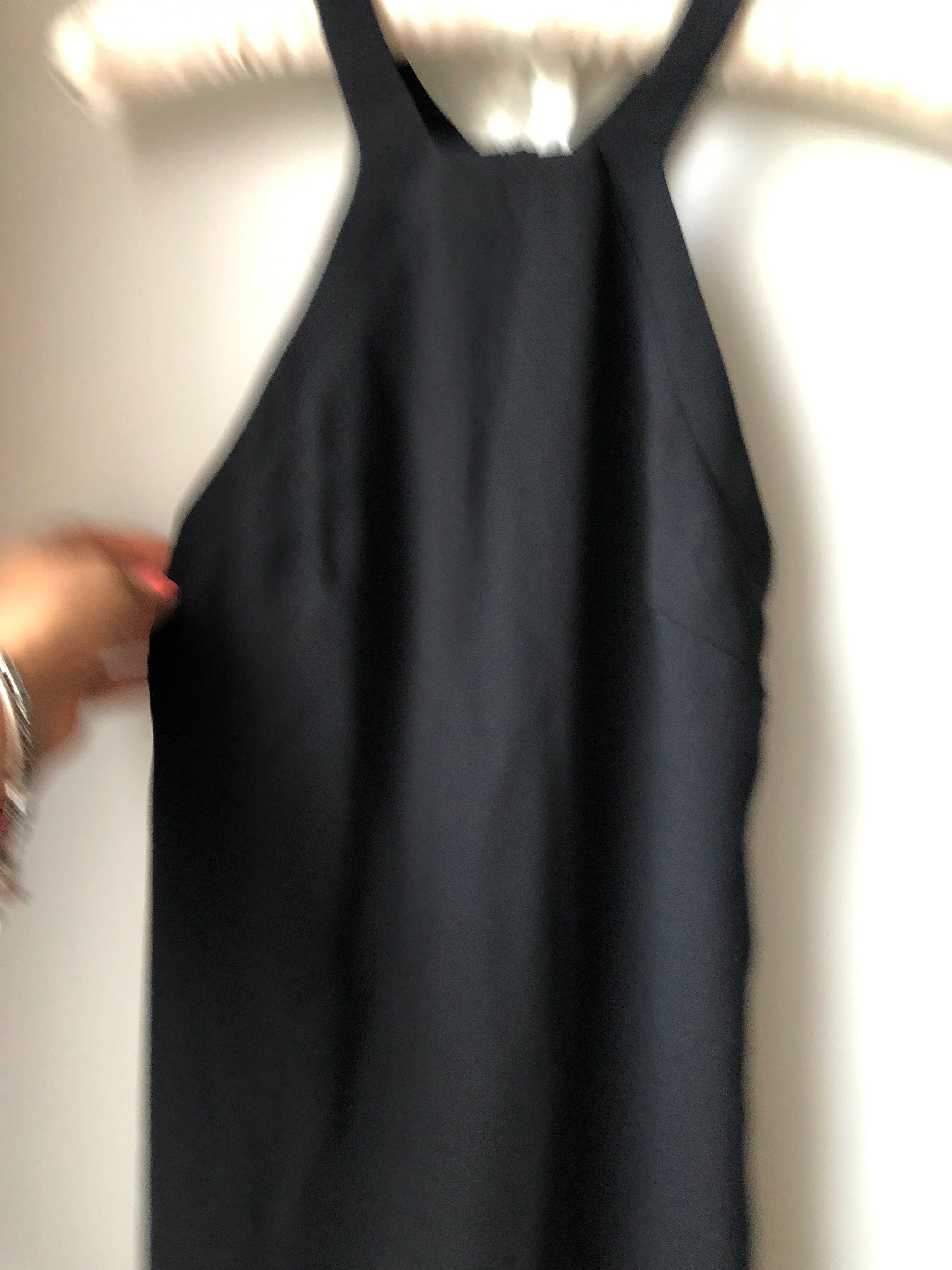 Нова къса черна рокля Манго,Mango,XS,S