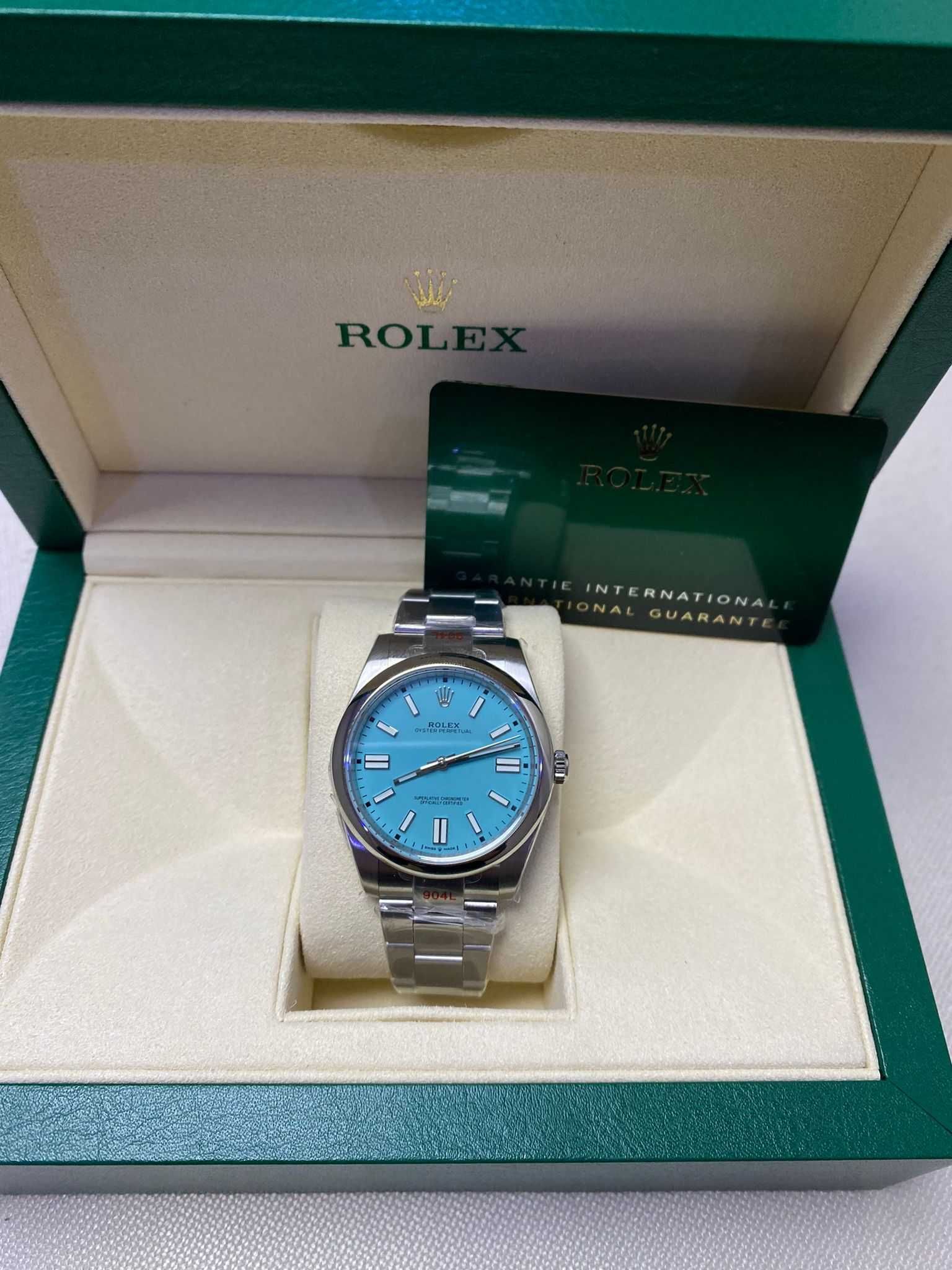 Rolex Oyster Perpetual 41mm Tiffany