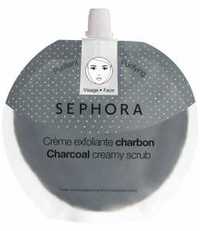 Sephora Cremă exfoliantă cu cărbune 80g