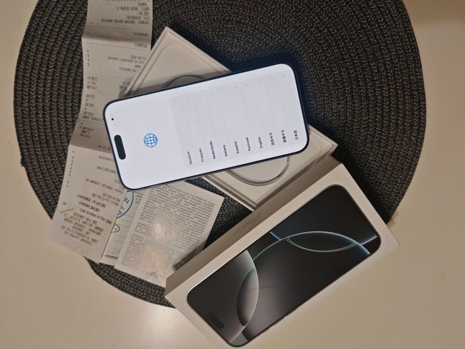 Iphone 16 pro max 100% BH