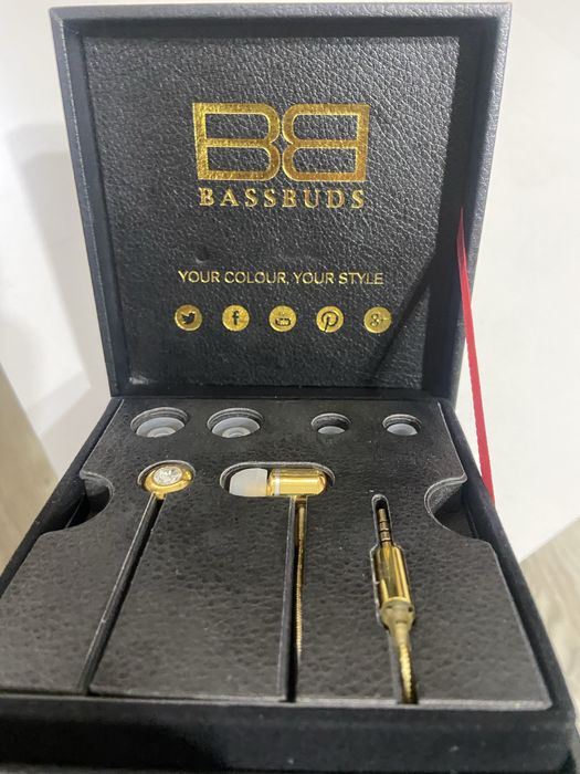 Casti audio Bass Buds  placate 24 k