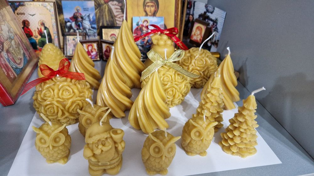 Свещи от пчелен восък