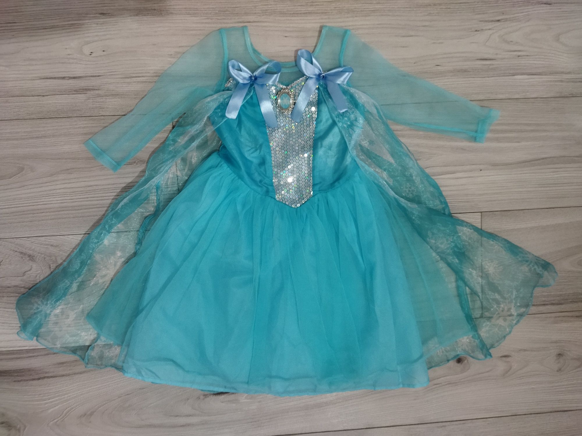 Rochiță H&M Elsa Frozen pentru fetițe 2-3-4 ani mărimea 98/104