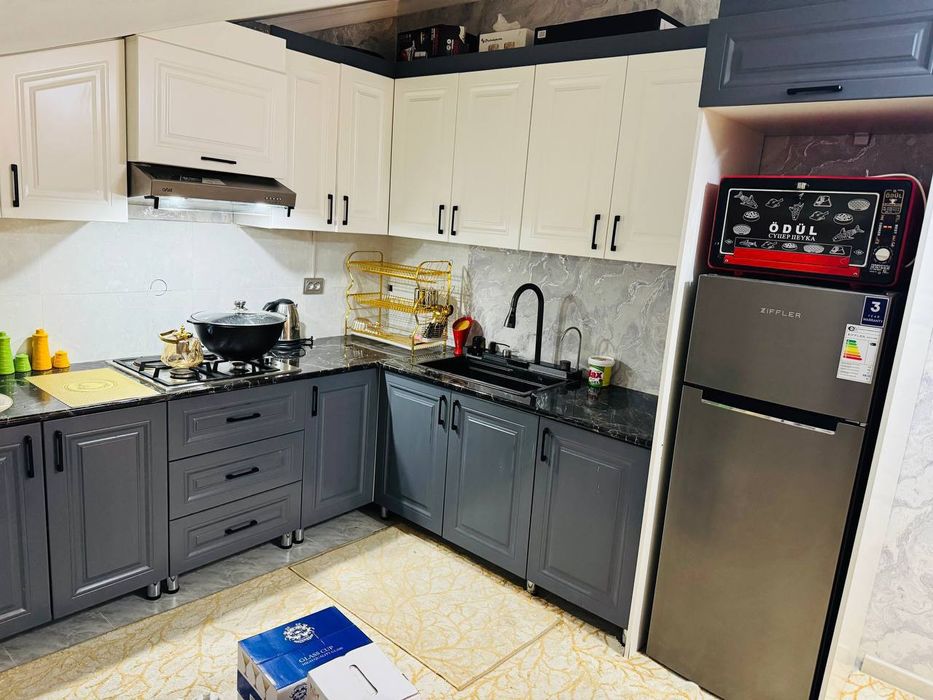 Novza metrosiga 2 daqiqa yurish masofada kvartira_Oilaga Bollarga