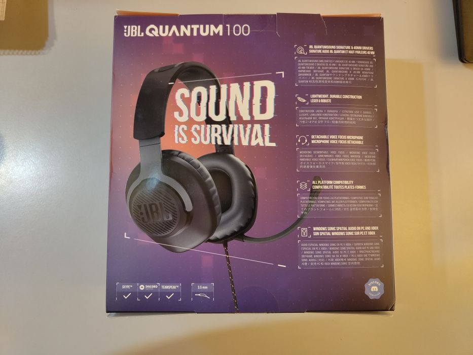 Căști JBL gaming cu microfon