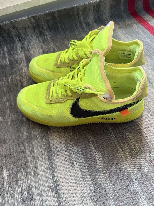 Nike Airforce 1 Low Off-White Volt