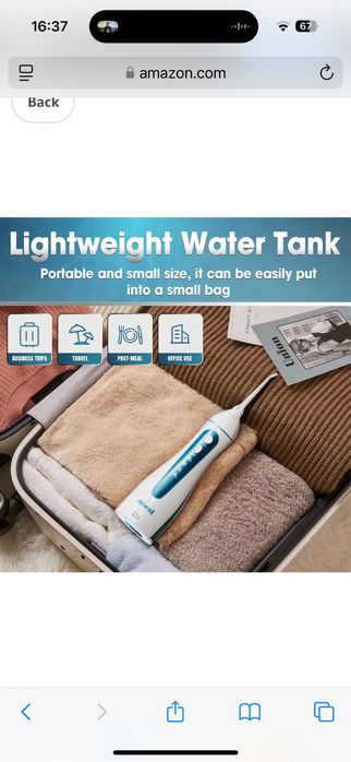 Nicwell 4 moduri Irigator oral nou sigilat