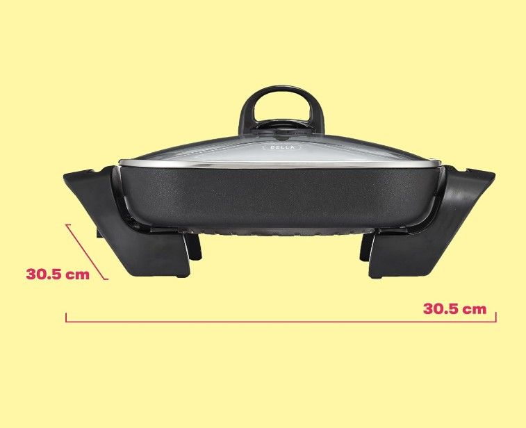 Plita electrica ceramica 1200W cu strat antiaderent | 177279
