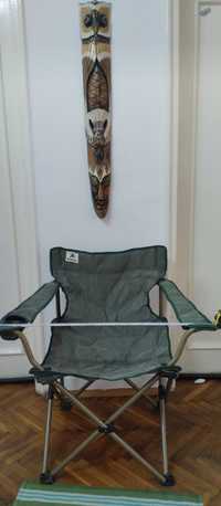 Сгъваем рибарски / къмпинг стол, стомана
