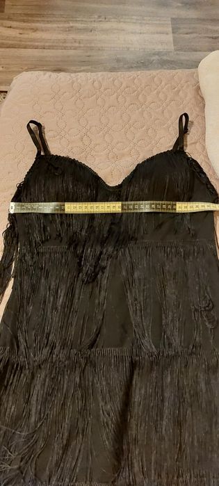 Рокля с ресни M/L