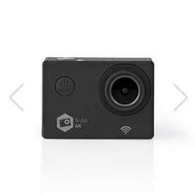 Camera sport, Nedis,ACAM41BK, 4K UHD,Wi-Fi, unghi de inregistrare 140⁰