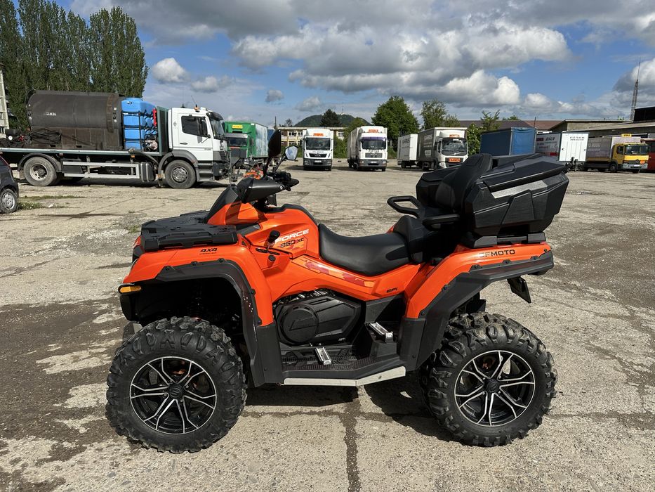 Cf moto 850xc + remorca Neptun