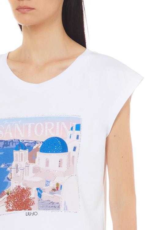 Оригинална дамска тениска, LIU JO, Santorini