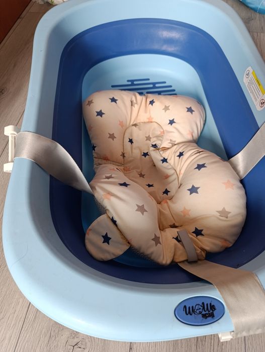 Cadita pliabila cu pernuță suport