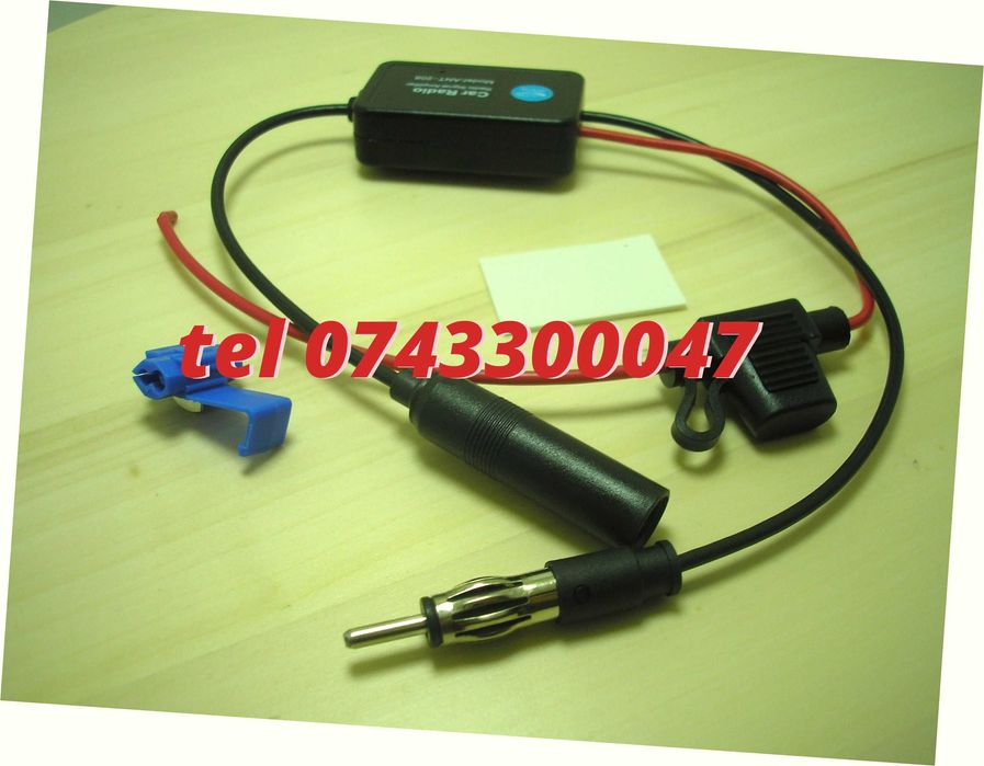 Amplificator Semnal Antena Radio Auto Camioane Etc Fm 12v