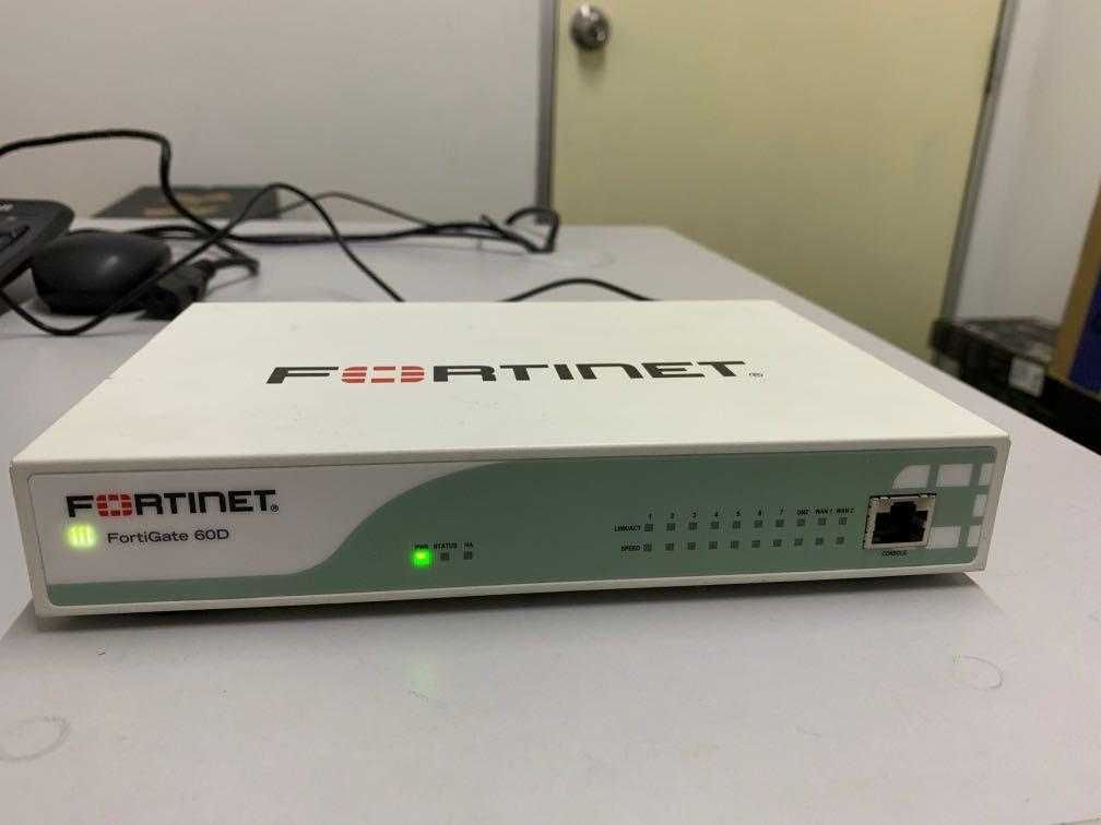 Fortigate 60D Router WI-FI Firewall Fortinet