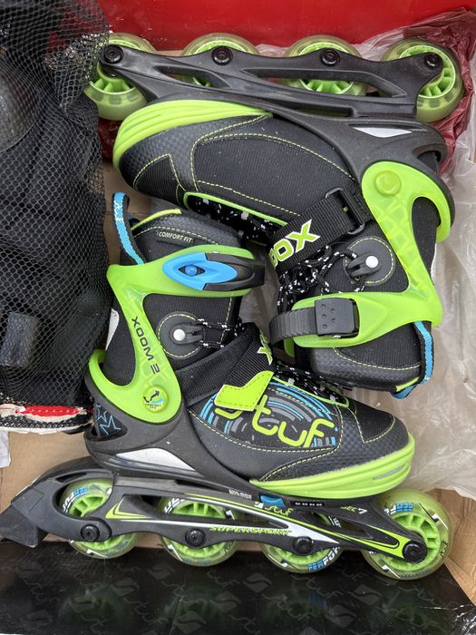 Детски ролери Stuf Xoom 2 Inline Skate - Регулируеми, 38/41 размер