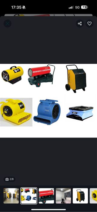 Inchiriez dezumidificator, tun de caldura