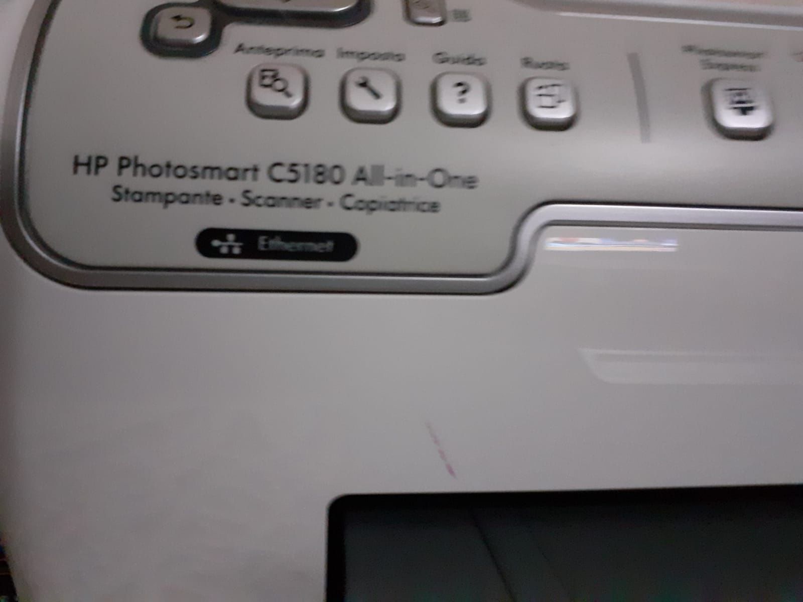 Vind imprimanta HP PHOTOSMART C5180All-in-one stampante scaner.
