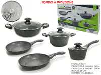 Set vase de gătit Cookstone 8 piese aluminiu 3 straturi