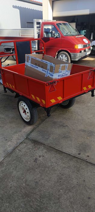 Мотофреза с ремарке