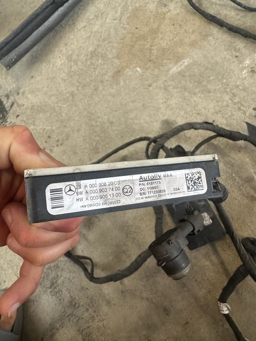 Радар сензор мъртва точка парктроник Mercedes S class W221 в221 фейс