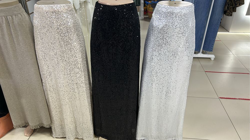 Продам новые юбки пайетки