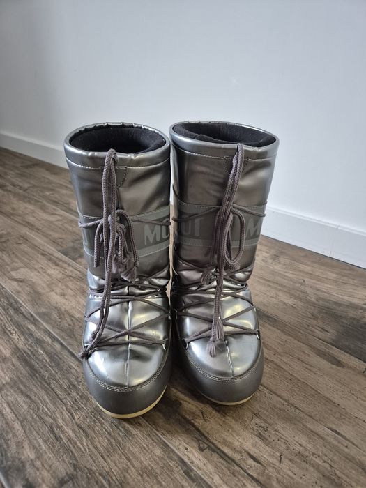 Апрески Moon Boot, сиви, сребристи, намер 35-38