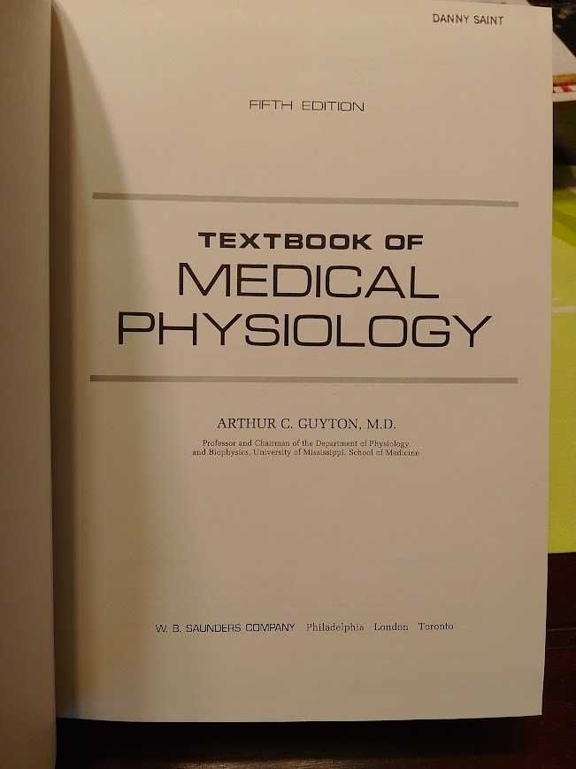 Textbook of Medical Physiology ( 1194 стр. / pages )