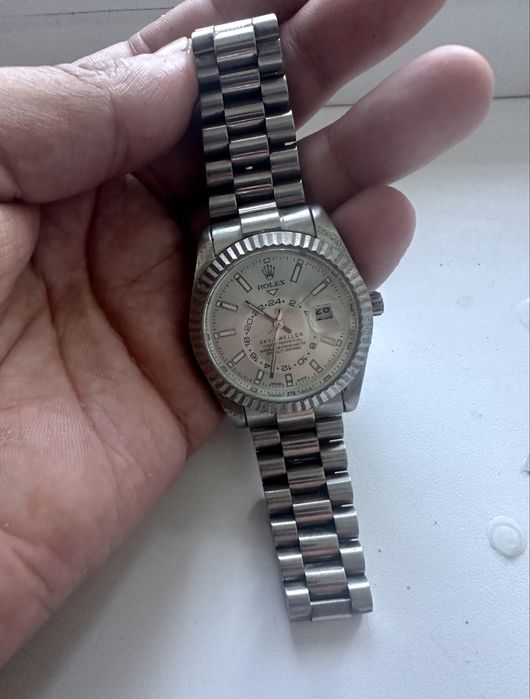 Rolex серебро 750