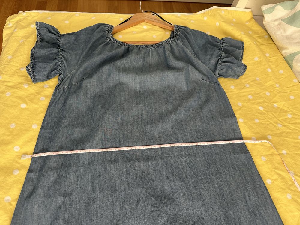 Rochie maternitate/gravide Prenatal maneci scurte, lyocell marimea S/M