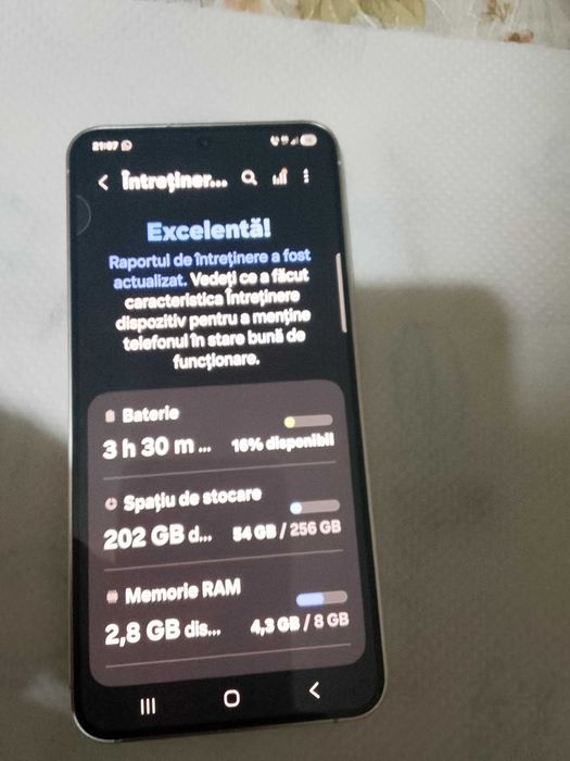 Samsung S 24 simplu 256 GB din. 14 08 2024  Stare 10/10 detin cutie