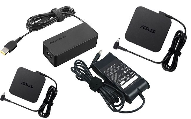 Зарядки на ноутбуки