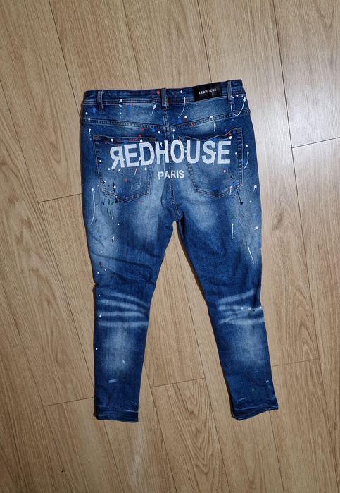 Blugi redhouse+tricou redhouse