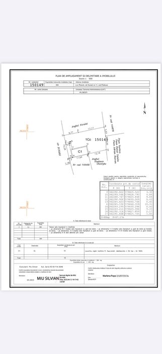 teren 400 mp si casa intr-o zona centrala si linistita Ploiesti
