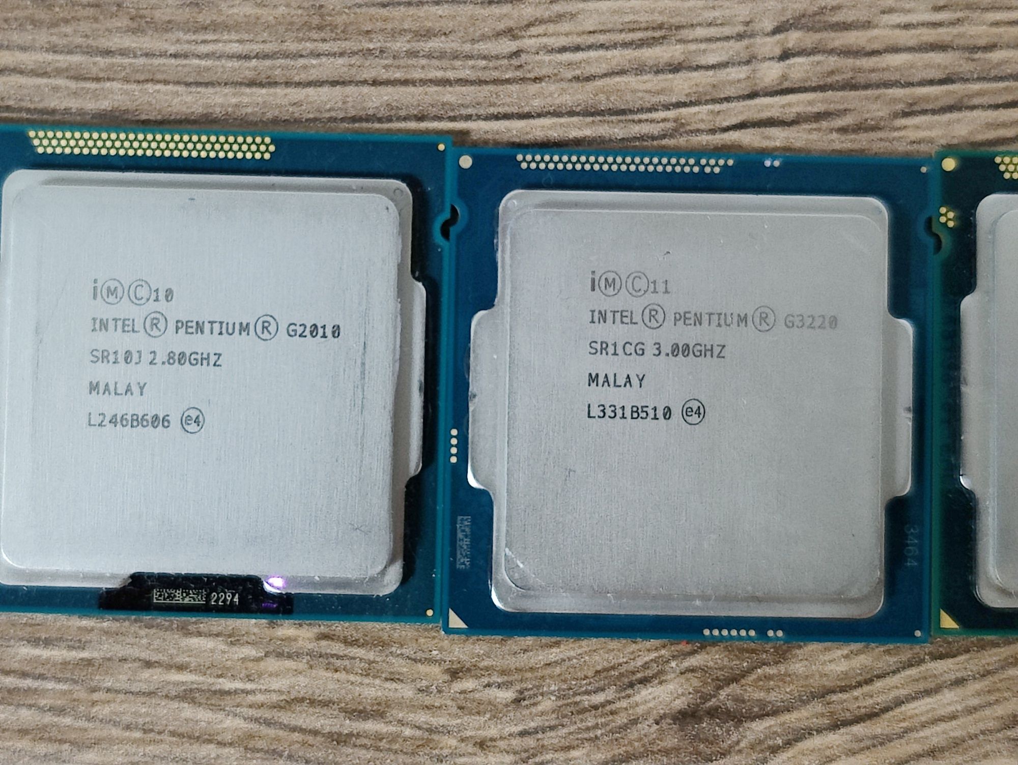 4 процессора LGA1155/1150 Pentium Core i3