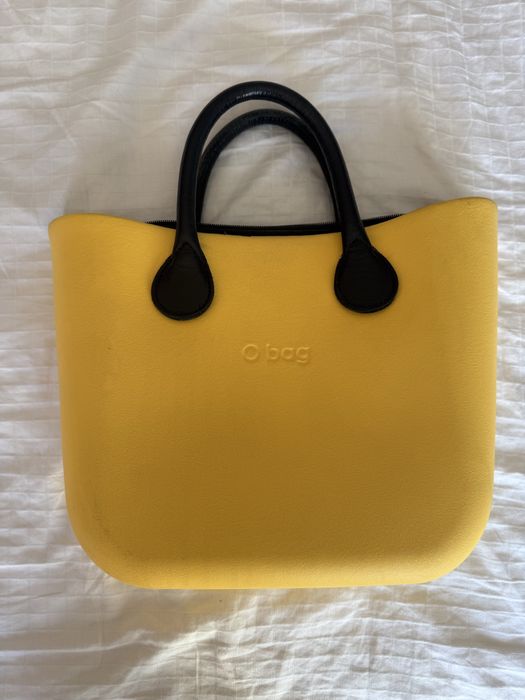 Obag оригинална жълта чанта