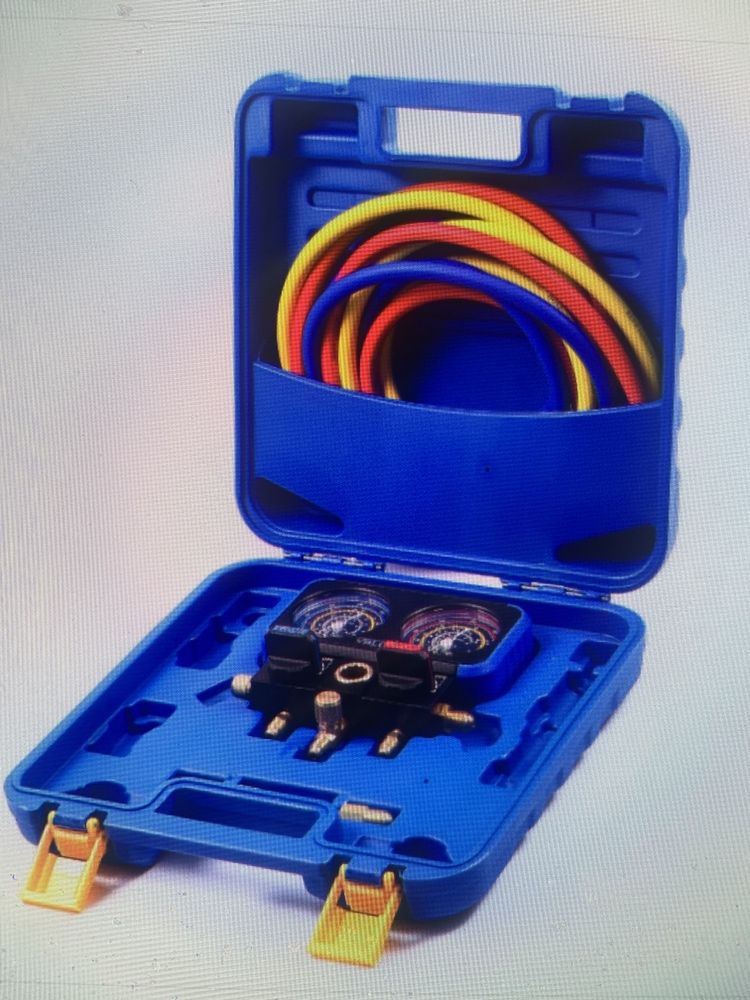 Baterie manometre 2 robineti value Vrm2-b-0401 freon r134 r410 r407 r2