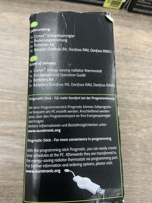 Set de Termostate comet plus