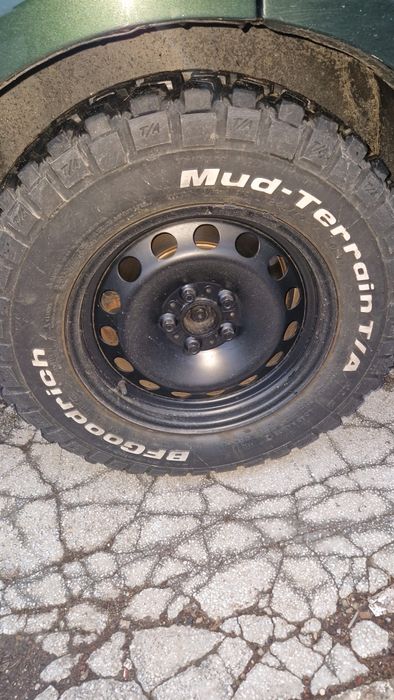 Set 4 roti Range Rover L322 janta table 17",  BFGOODRICH 245/70 R17