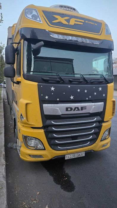 Комплект Тягач DAF 480 (EURO 6) с прицепом SCHMITZ Mega 105m3  FULL