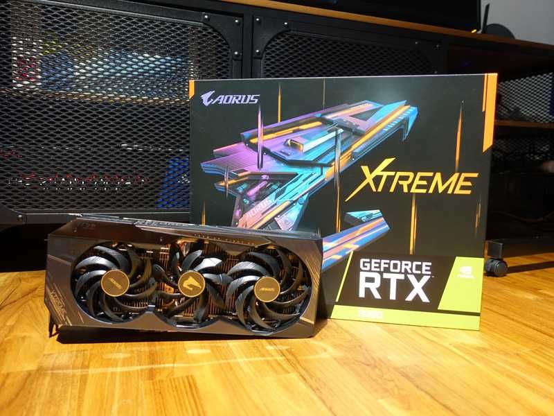 RTX 3080 AORUS Master OC Xtreme 10GB GDDR6X Nvidia GeForce