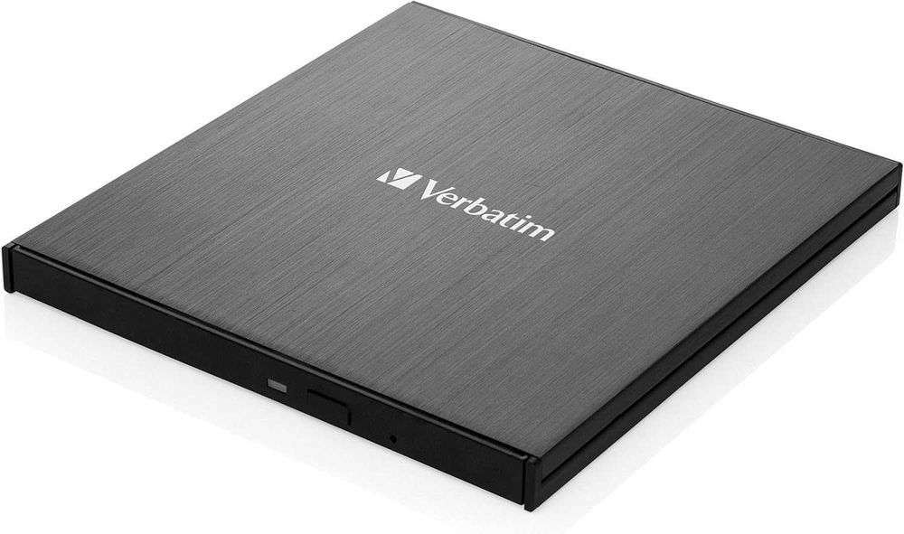 Verbatim Slimline External CD/DVD Writer USB-C resigilat 2ani garantie